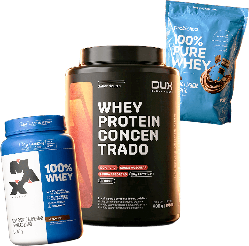 Produtos da categoria Whey Protein