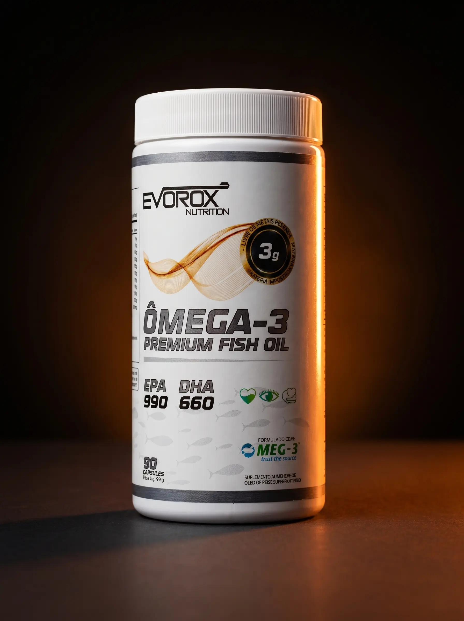 OMEGA 3 90 CAPS EVOROX