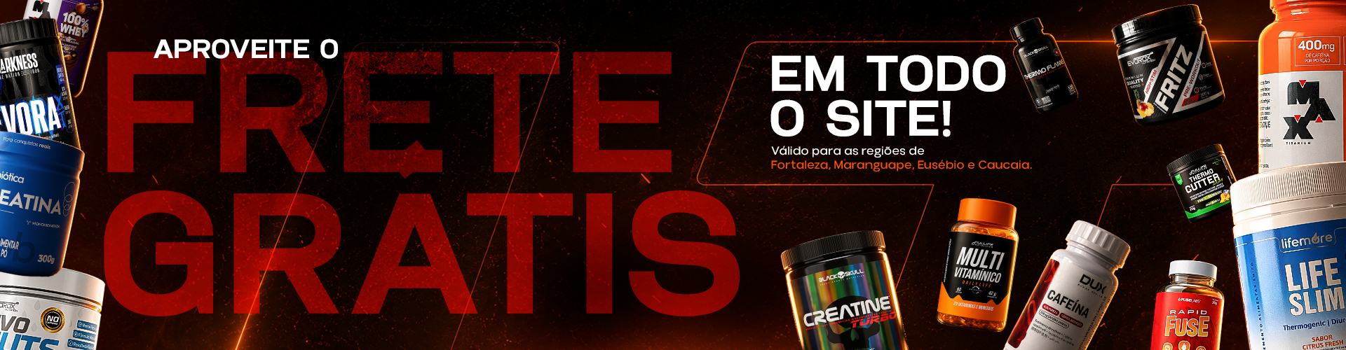 Frete grátis em toda a loja